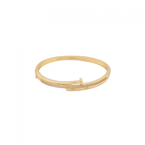 Crystal Elegance Cuff | Bracelet