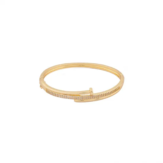 Crystal Elegance Cuff | Bracelet