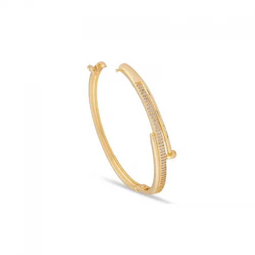 Crystal Elegance Cuff | Bracelet
