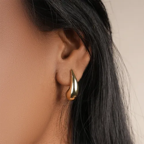 Sleek Teardrop | Drop Earrings