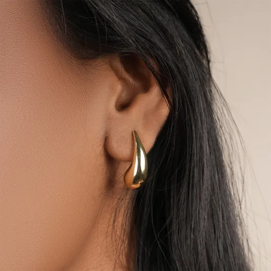 Sleek Teardrop | Drop Earrings
