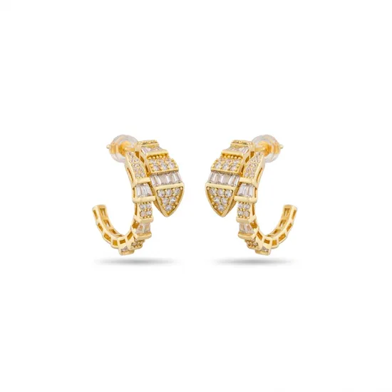 Geometric Crystal | Earrings Hooks