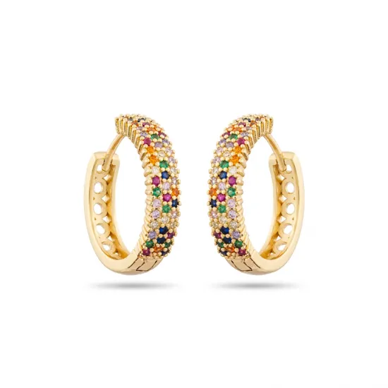 Colorful Elegance Earrings | Earrings Cuff