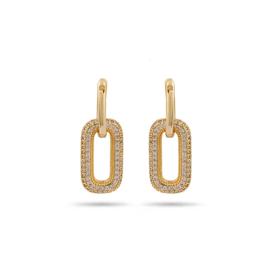 Radiant Elegance Hoops | Drop Earrings