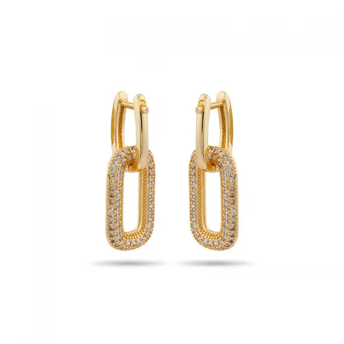 Radiant Elegance Hoops | Drop Earrings