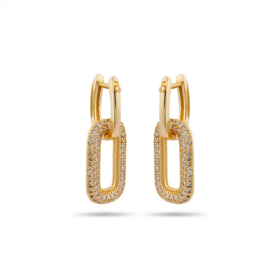 Radiant Elegance Hoops | Drop Earrings