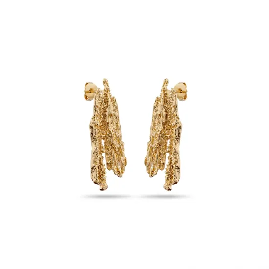 Sculpted Essence| Drop Earrings