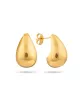 Polished Raindrop | Earrings Studs