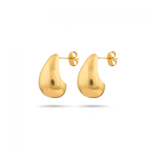 Polished Raindrop | Earrings Studs