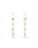 Bow and Sparkle | Drop Earrings
