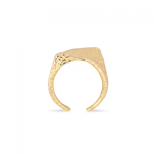 Sculpted Harmony Ring